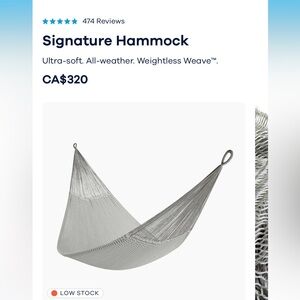 Signature Hammock in Gray by [Yellowleaf]